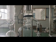 Dụng cụ phản ứng thủy tinh phòng thí nghiệm một lớp tiện lợi cho vật liệu rắn